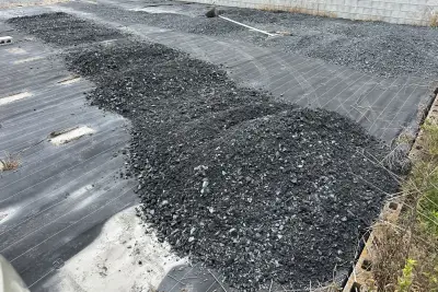 砂利敷き・防草シート